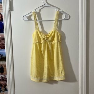 abercrombie&fitch babydoll tank NWT